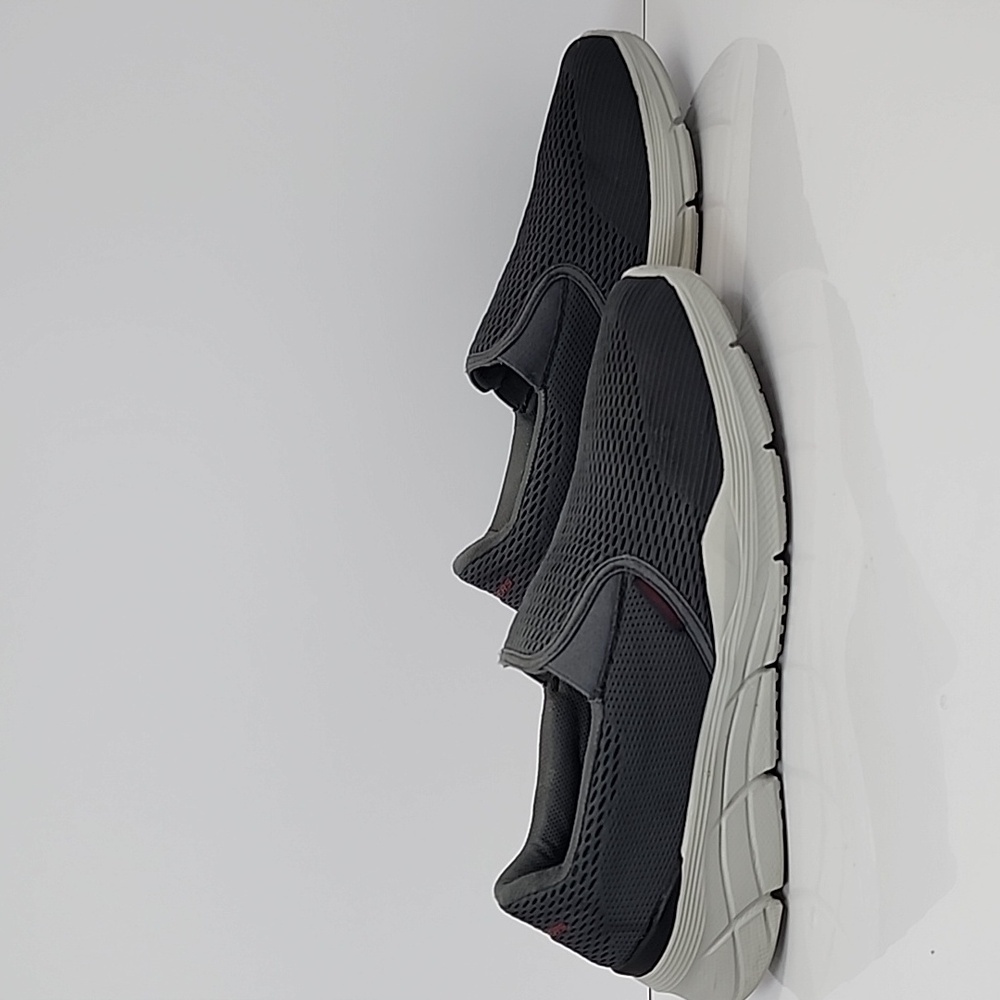 Skechers Equilizer 4.0 Men's Charchoal Black Low Top Slip On Sneaker Size-11 - Picture 5 of 10